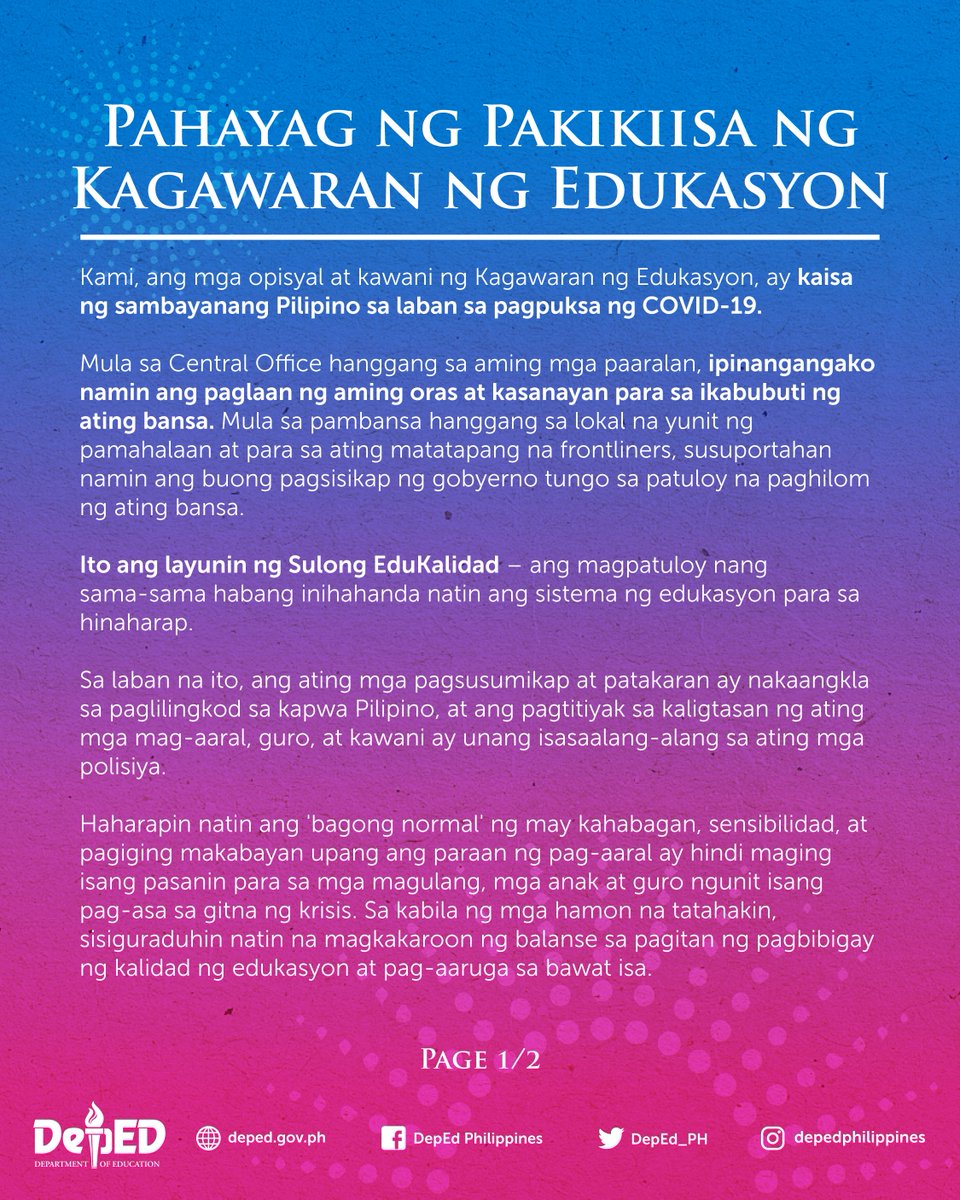 Magbigay Ng Edukasyon Sa New Normal | ngedukasyon