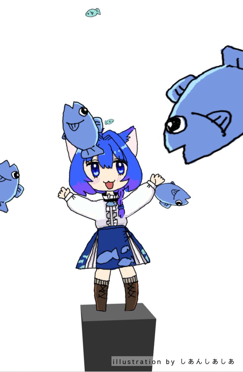 おわぁ みたいで可愛いw しあんしあしあ Cras S7ian のイラスト