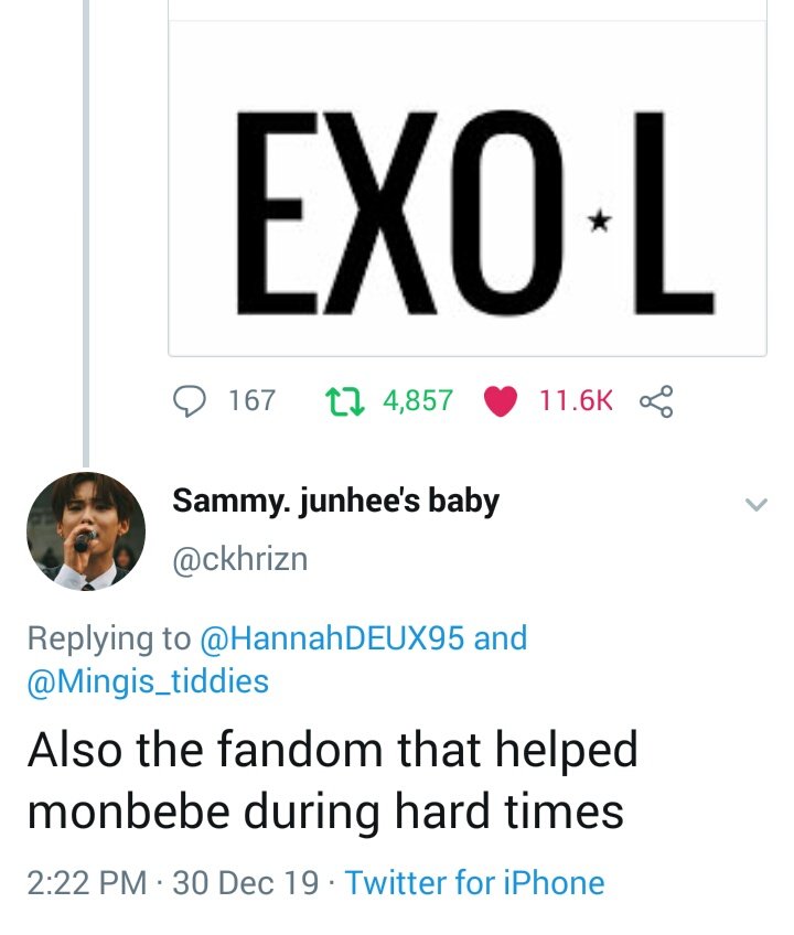 Seriously i wanna do this for so long because here People are good to paint Exols as bullies who hate everyone, so I think I should remind them this again