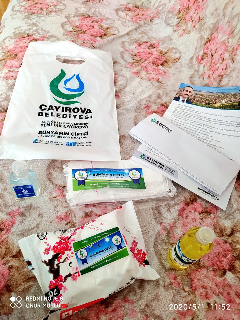 _Onurmutlu41's tweet photo. Teşekkürler sayın Çayırova belediye başkanı @ciftcibnymn bu zor günlerde yanımızda olmak bizleri mutlu ediyor inşallah bu zor günleri beraber atlatacağız @evdekalçayirova @cayirovabld https://t.co/2vpMQZcoJd