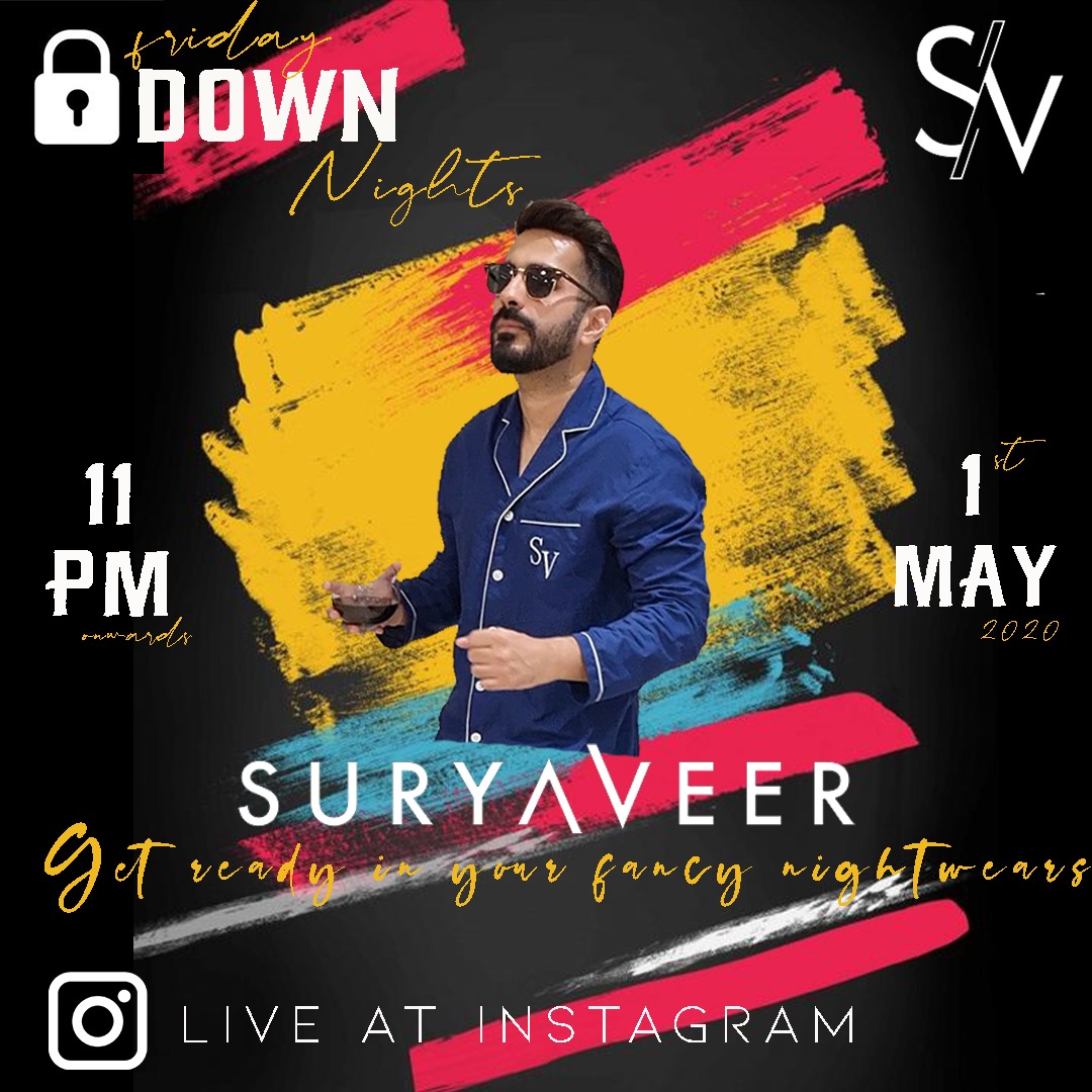 Join the Instagram Live concert today and pay tribute to the late Mega Star Mr. Rishi Kapoor with the Superstar Singer Suryaveer at 11 pm on his Instagram handle <a href="/suryaveerh/">suryaveer hooja</a>

#lockdown #concert #instagramlive #suryaveer #riprishikapoor #tributerishikapoor