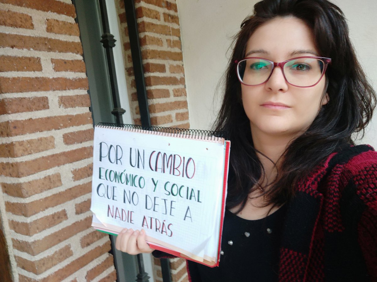 Este #1deMayo no podemos salir a la calle,pero seguimos reivindicando como cada año para que nadie se quede atrás #YoSoy1deMayo #OtroModeloEsNecesario #EstaCrisisNoLaPagamos