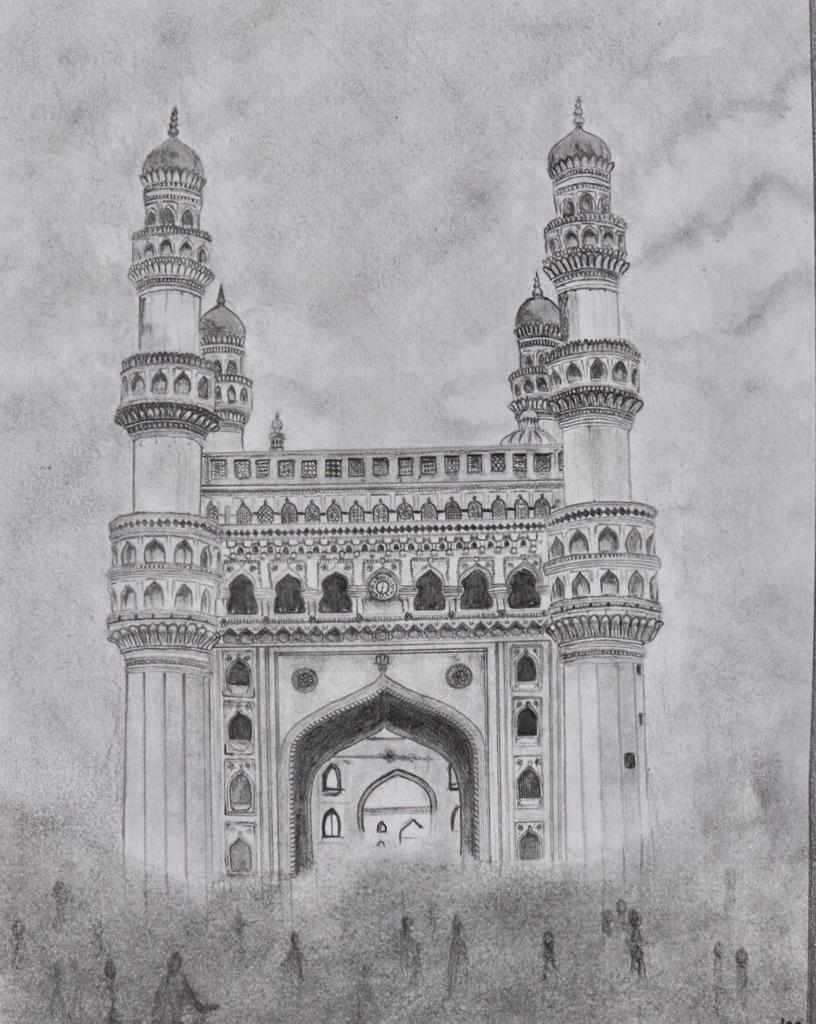 Sixty drawings of Mughal monuments and architectural details. | Unknown |  V&A Explore The Collections