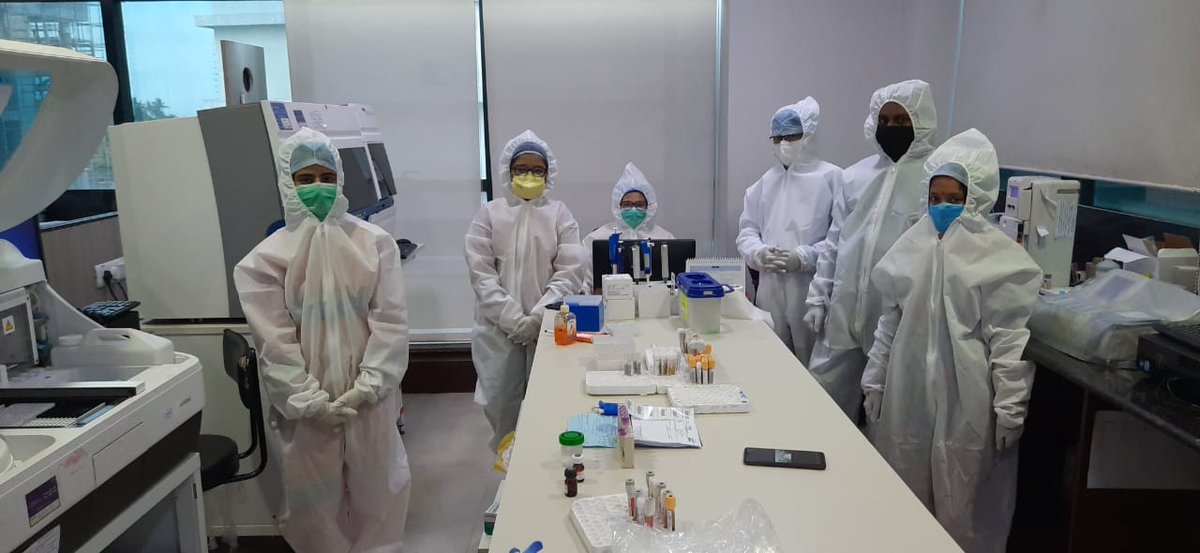 blmittal01's tweet photo. Proud to say, we at SastaSundar Genu Path Labs are arming our lab personnel with health standard PPE uniform.
For our phlebotomists & home sample collection personnel too.
The team's safety is our priority.
#FightAgainstCoronavirus #covidwarrior #sastasundar #GenuPathLabs https://t.co/wXf8JBspmz