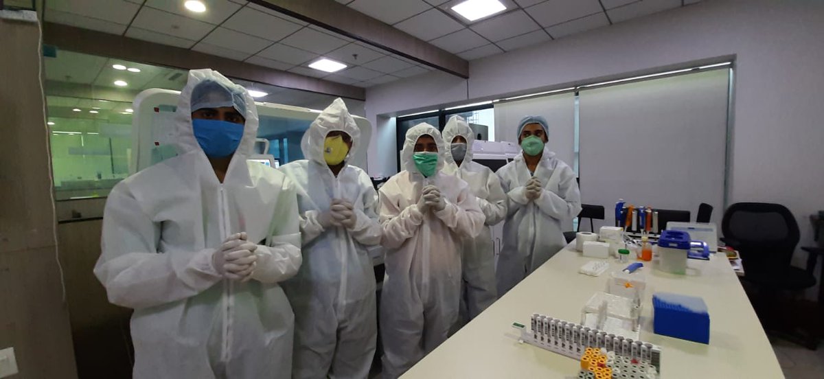 blmittal01's tweet photo. Proud to say, we at SastaSundar Genu Path Labs are arming our lab personnel with health standard PPE uniform.
For our phlebotomists & home sample collection personnel too.
The team's safety is our priority.
#FightAgainstCoronavirus #covidwarrior #sastasundar #GenuPathLabs https://t.co/wXf8JBspmz