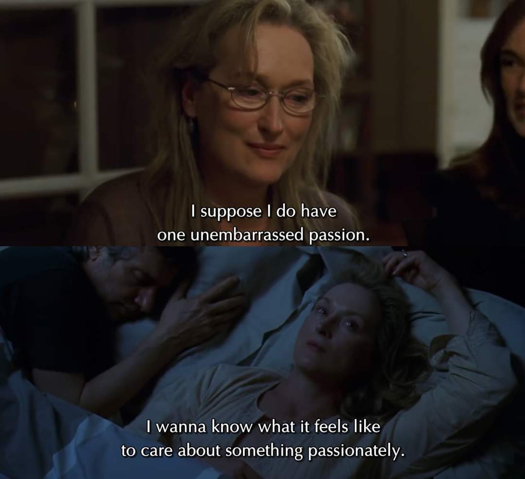 71) Adaptation. (2002)"You are what you love, not what loves you." 