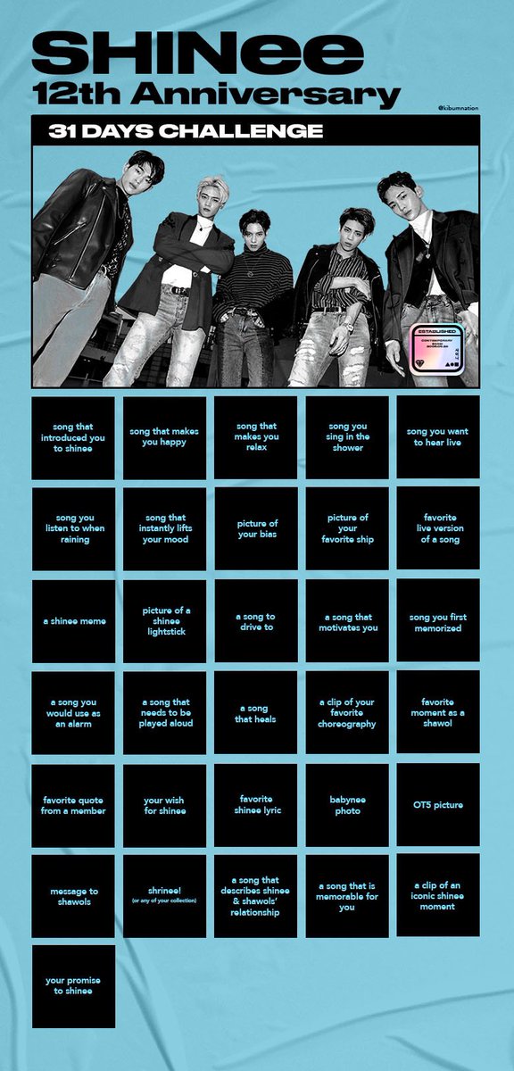 It's SHINee Month. Let's do this.  #SHINee  #SHINee_31DaysChallenge  #SHINeeMonth