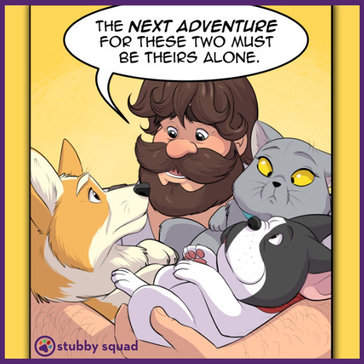StubbyMovie's tweet photo. What will Stubby and Conroy get up to next?
Their adventures may be over...for now, but check back soon for more Stubby & Friends! 🐾
#stubbysquad https://t.co/mFo8ALrcrb https://t.co/tuogjKQGOA