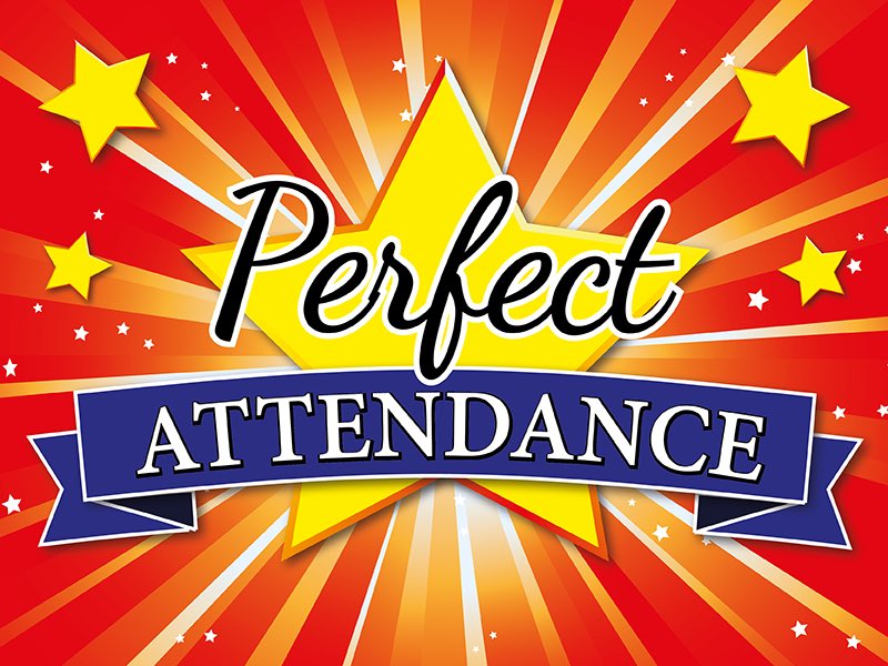 Perfect Attendance Clipart