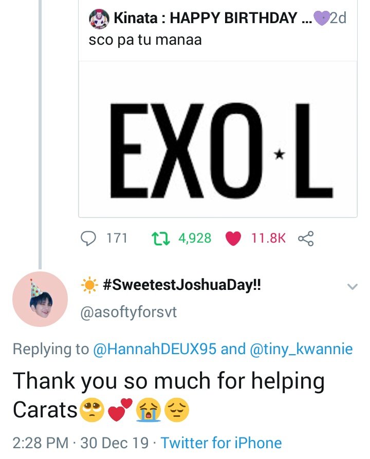 Exols literally stay good with all fandoms there, most of times we mind our own business but Yeah we are Still bad