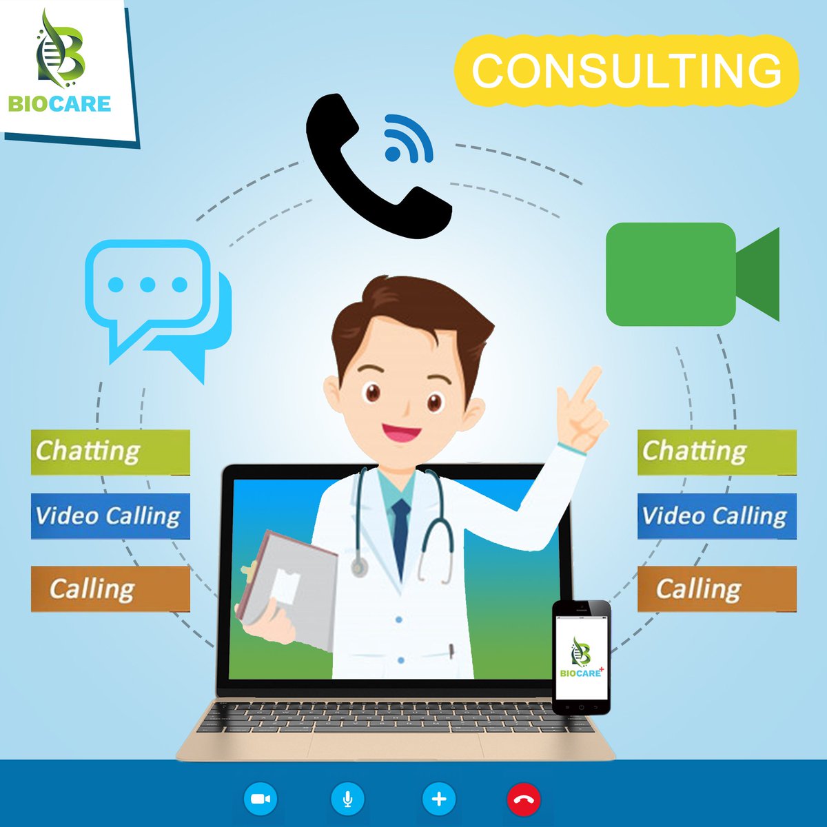 BionischeT's tweet image. CONSULTING.
#videocalling #chattings #calling #care #health #healthylifestyle #consulting #doctor #appointment  #digital #app #post #heart