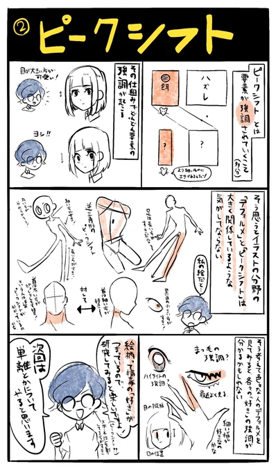 絵柄にまつわる「ピークシフト」について
 #鯖井1日1本漫画ワンドロ 