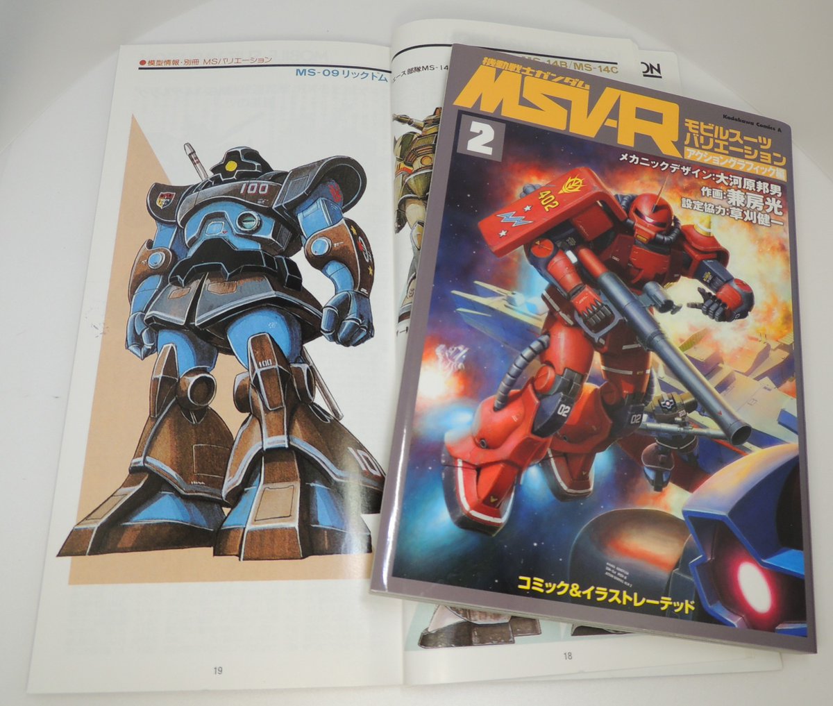 HG1/144リック・ドム（リアルタイプカラーver.）が完成。ジョニー