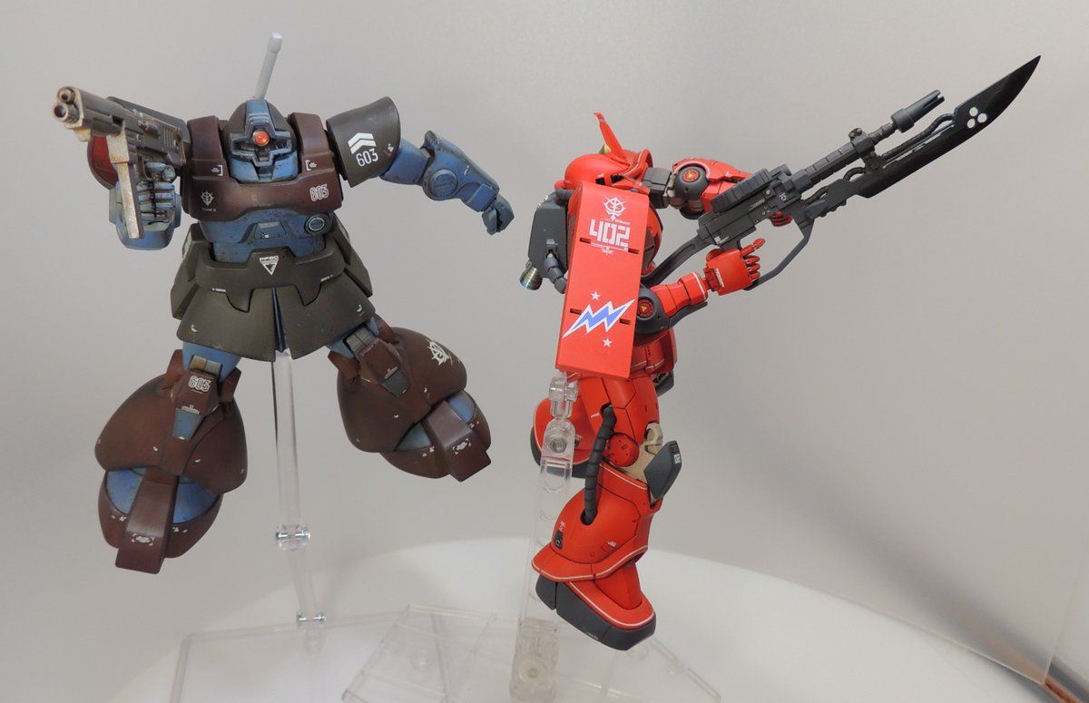 HG1/144リック・ドム（リアルタイプカラーver.）が完成。ジョニー
