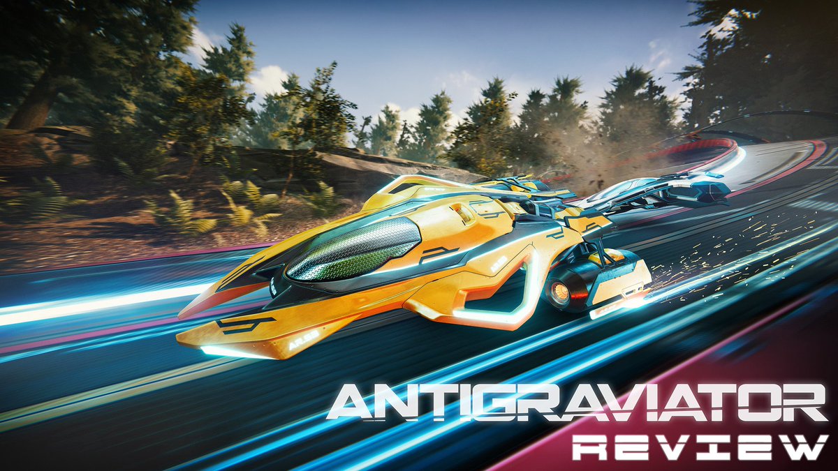 #Antigraviator certainly delivers on its promise when it comes to the eyewatering speeds you’ll be racing at. It looks great, sounds great and controls great, but the AI will kick your ass!

Read the full @TGGamingReviews Review here:
thisgengaming.com/2020/05/01/ant…