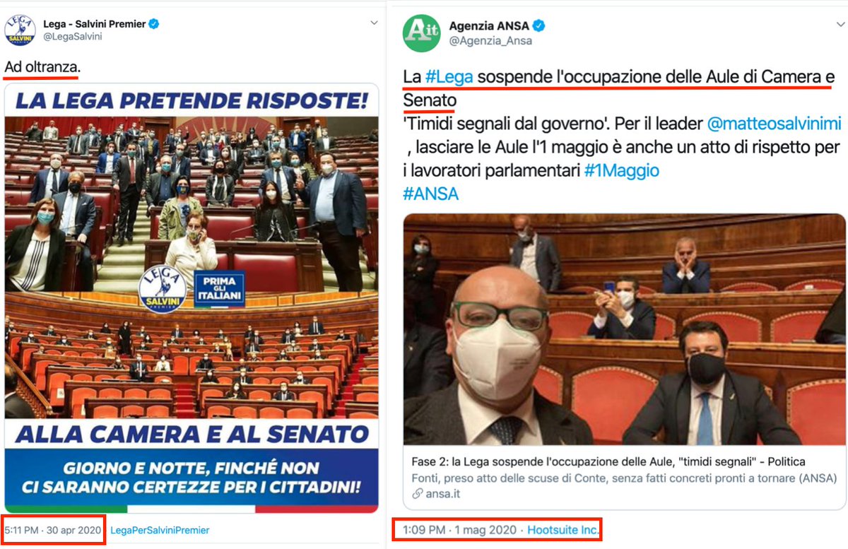 AUniversale's tweet photo. Sipario. #occupazioneparlamento #Lega #Salvini https://t.co/GSY9McQDx5