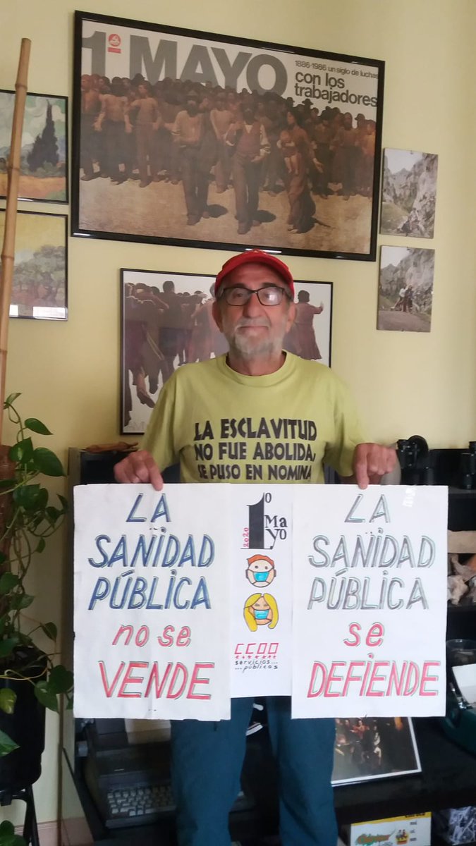 CCOOServMad's tweet photo. HOY | Desde @serviciosccoo de @CCOOMadrid y las @CCOO 

📢Reivindicamos unas condiciones de trabajo dignas y salarios suficientes

‼️Que viva el primero de mayo y la lucha de todas las trabajadoras y los trabajadores del mundo ✊

#OtroModeloEsNecesario #1deMayoCCOO #YoSoy1deMayo https://t.co/a8O8yVqJnu