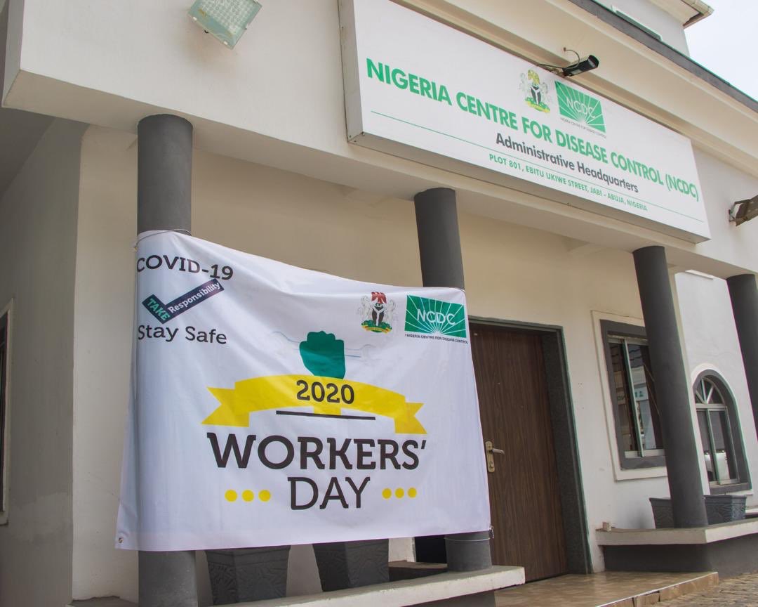 Chikwe_I's tweet photo. Could not be more grateful and proud to lead the committed  Team at @NCDCgov who continue to work very hard in service to our country

I’m also grateful to all health workers and everyone across the country who is part of our #COVID19 response

Happy #WorkersDay https://t.co/yJodd8cMYy