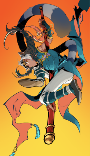 背景を描きこむ気はゼロなのでベタ塗りグラデの枠素材ドン 橙の光源が下から来てる想 いもーすのイラスト 背景を描きこむ気はゼロなのでベタ塗りグラデの枠素材ドン 橙の光源が下から来てる想 いもーすのイラスト