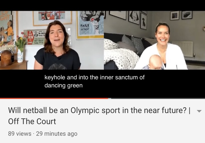 Caroline Barker (@carolinebarker) on Twitter photo Will netball be an Olympic sport? #OffTheCourt up now youtu.be/7ngd6bwC_sA with <a href="/tamsingreenway/">Tamsin Greenway</a> , Liz Nicholl @IntNetball , <a href="/sigiburger/">sigiburger</a> <a href="/GaryBurgessIUA/">Gary Burgess ⒾⓊⒶ</a> .. plus your questions, drills & my favourite game: what will the automatic subtitles come up with this week? <a href="/SkyNetball/">Sky Sports Netball</a> Will netball be an Olympic sport? #OffTheCourt up now youtu.be/7ngd6bwC_sA with <a href="/tamsingreenway/">Tamsin Greenway</a> , Liz Nicholl @IntNetball , <a href="/sigiburger/">sigiburger</a> <a href="/GaryBurgessIUA/">Gary Burgess ⒾⓊⒶ</a> .. plus your questions, drills & my favourite game: what will the automatic subtitles come up with this week? <a href="/SkyNetball/">Sky Sports Netball</a>