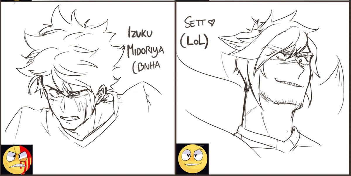 And here they are! akjdfhas I think my style just changed...a bit?
Expression meme by frigginconfused from Tumblr