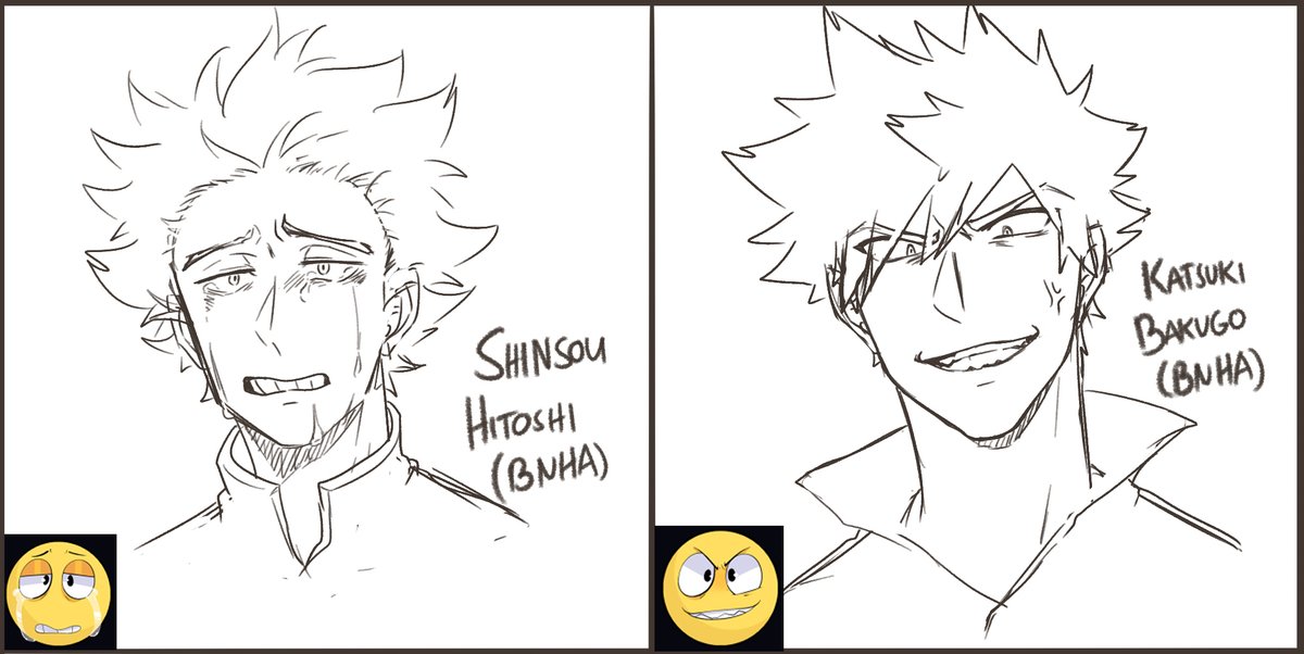 And here they are! akjdfhas I think my style just changed...a bit?
Expression meme by frigginconfused from Tumblr
