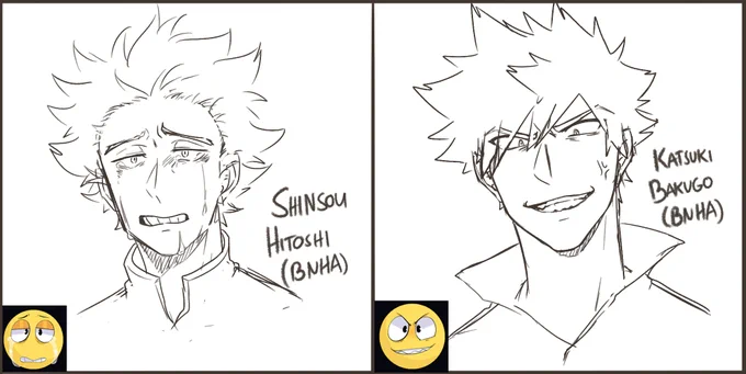 And here they are! akjdfhas I think my style just changed...a bit? 

Expression meme by frigginconfused from Tumblr 