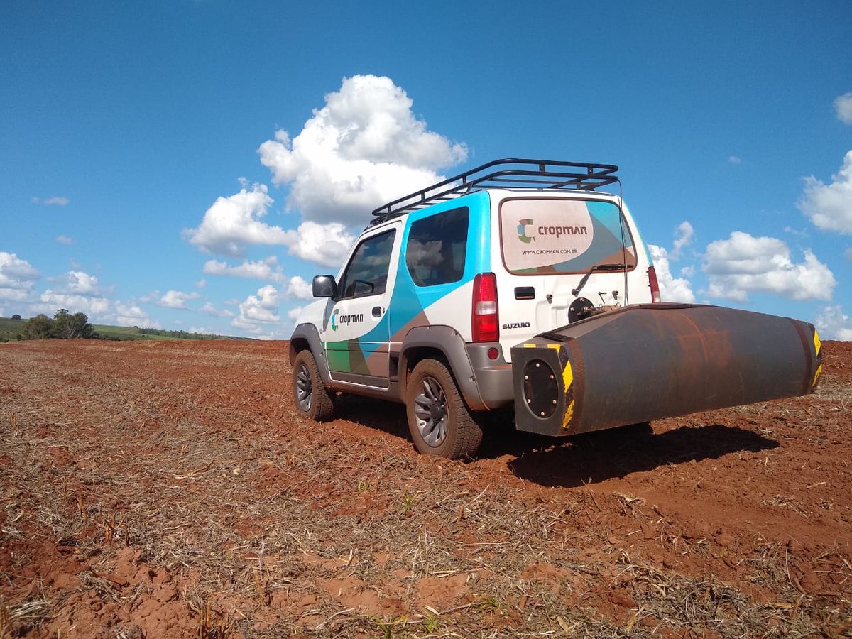 MKY2485's tweet photo. The @geoprospectors #TopsoilMapper in action in Brazil. A #SoilEC map is the start for the innovative #Cropman process delivering application maps to clients all over the country. https://t.co/l7PLh1xC0C