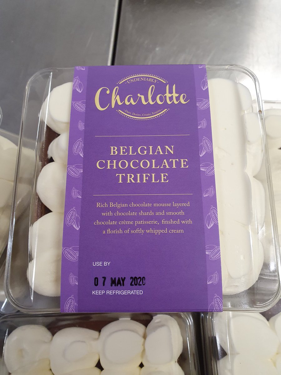 SugarTherapy_'s tweet photo. We are so excited! 😄🎉 Launched a new product today in Booths stores, Belgian Chocolate Trifle. Yum 😋 https://t.co/nbnfGtcxwP