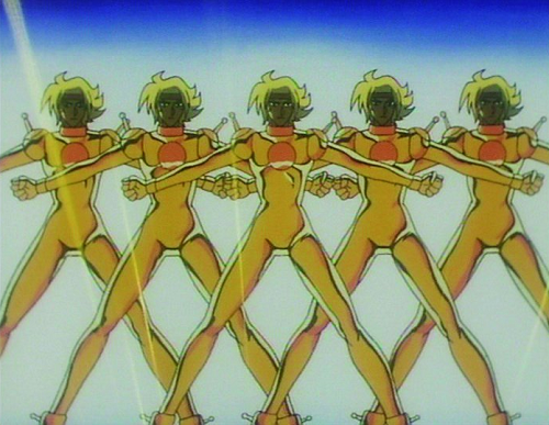 Twitter 上的 ガンダム モビルスーツ バイブル Gmb 通信 分身殺法ゴッドシャドー は ガンダムマックスターの 豪熱マシンガンパンチ に対抗すべく 特訓の果てに獲得した技 ハイパーモードの機動性を活かして10体に分裂したように見える高速移動を実現 1発で10