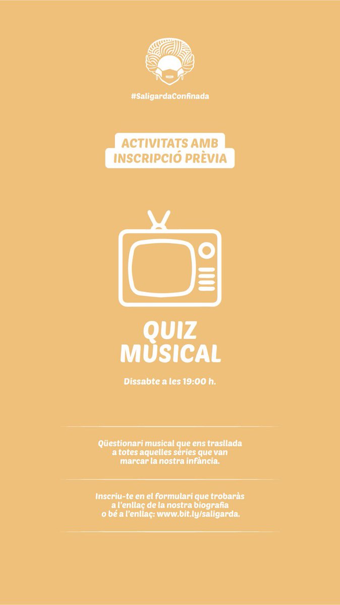 SaligardaLG's tweet photo. Moltes gràcies a totes les persones que us oferiu altruïstament a compartir les vostres habilitats i talents per fer més amè el confinament! https://t.co/Lxa2HamX6P