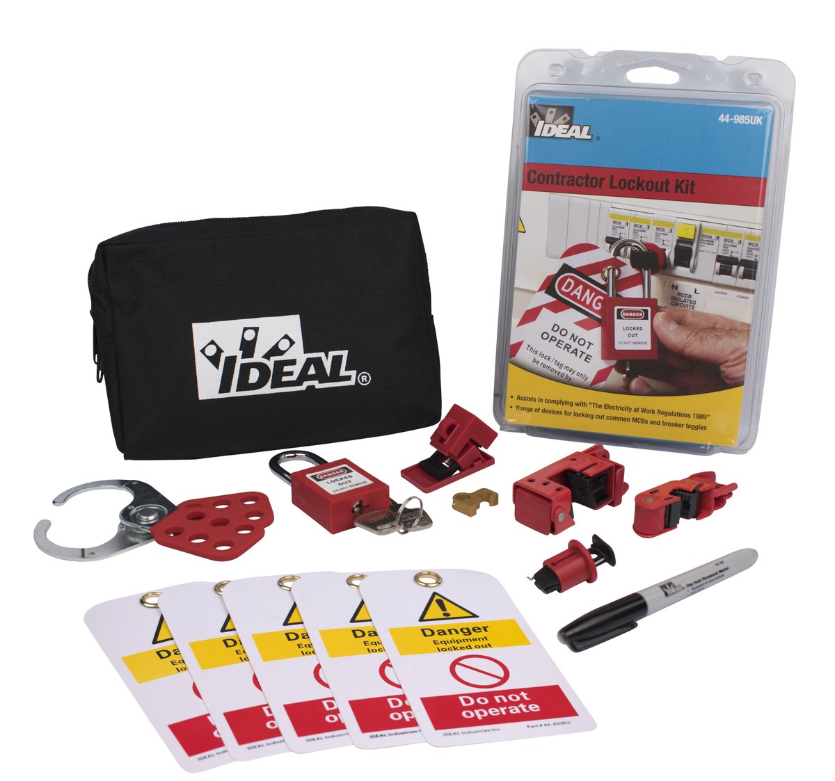 It goes without saying that electrical &amp; industrial equipment can be dangerous, that why it is important that electricians safeguard themselves and their employees by using SAFE ISOLATION, don't take the risk, get your Lock Out Kit today! #IDEALemea #safety #electrician