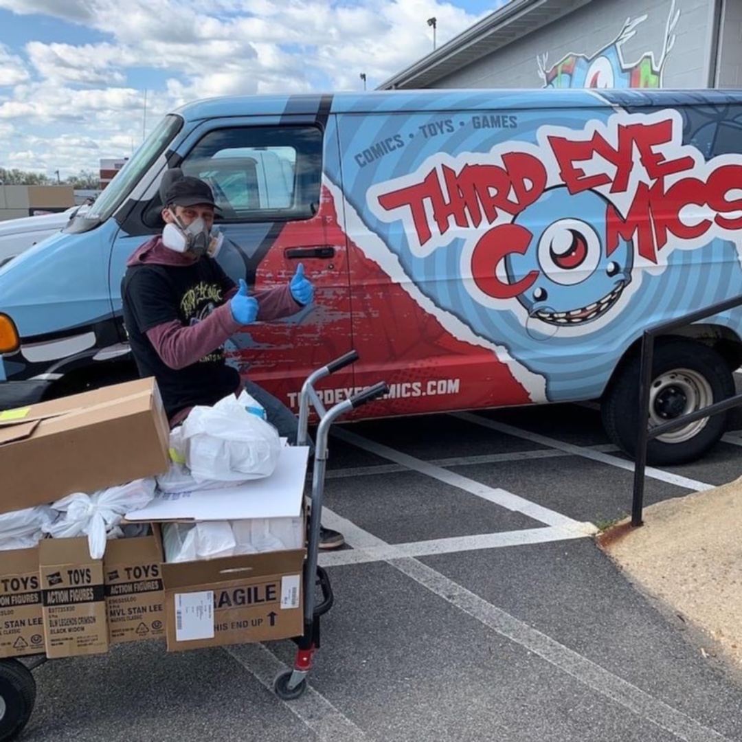 thirdeyecomics's tweet photo. Get fun delivered to your front door! 10am-5pm -- home delivery: call or text 410-897-0322 or email steve@thirdeyecomics.com to order! #toycollector #comiccollector #comiccollectors #fightforfun #thirdeyebattlewagon #funisessential https://t.co/OQx2XZL3ZQ