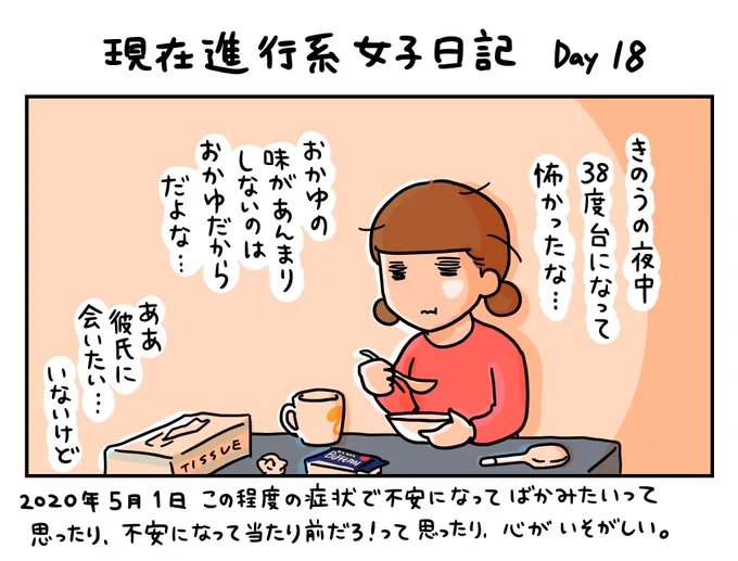 キャラクターが今の現実と同じ世界線に生きている1コマ漫画です。この漫画はフィクションです。#現在進行系女子日記Day18 