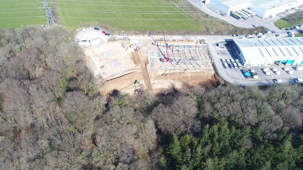 Fantastic news that works will start again at Broadley Park next week. This scheme will deliver much needed industrial units in #Plymouth. We have been supported by a great team working hard on all fronts to keep the project on track! <a href="/plymouthcc/">Plymouth City Council</a> <a href="/DevonContractor/">Devon Contractors</a> #AireyandColes