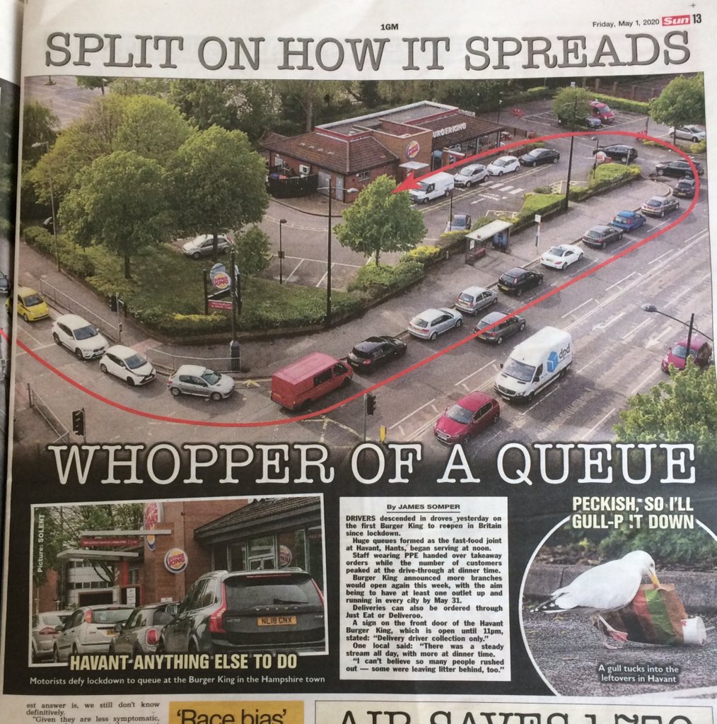 pamjnorris's tweet image. Here comes the #litter, never mind whether the car trips to KFC were really journeys of necessity. 
What if they’d had an accident?
My daughters friend was killed in a car accident just before the pandemic just taking his elderly grandparents home!