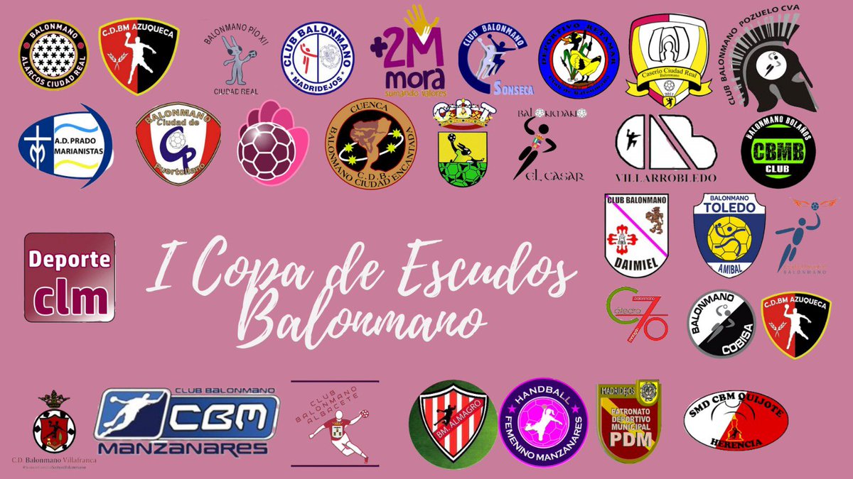 Este fin de semana... ¡Toca BALONMANO!

Llega el I Torneo de escudos de Balonmano  de Castilla-La Mancha “DeporteCLM”

deporteclm.es/llega-el-i-tor…