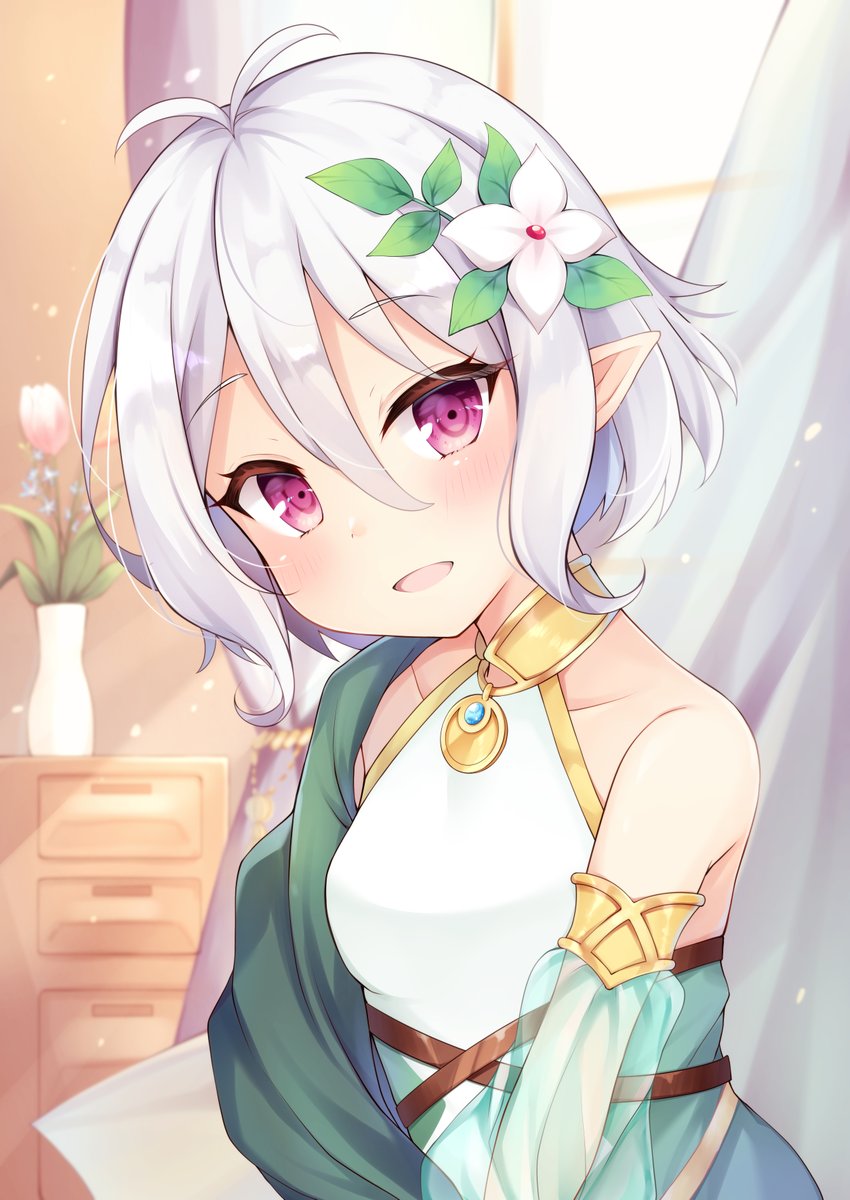 コッコロ(プリコネ) 「「お目覚めですか...?主様」
#プリコネR 
#コッコロ 」|miy@のイラスト