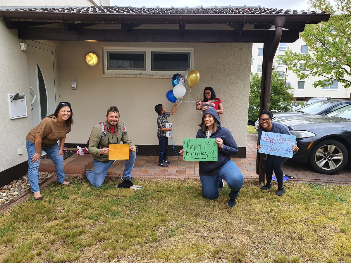 MrLeeVES's tweet photo. Got to part of this special moment today.  A birthday song and socially distanced party!  My sped team is the very best.  Our little man was soooo happy. https://t.co/25bpoIHoXh