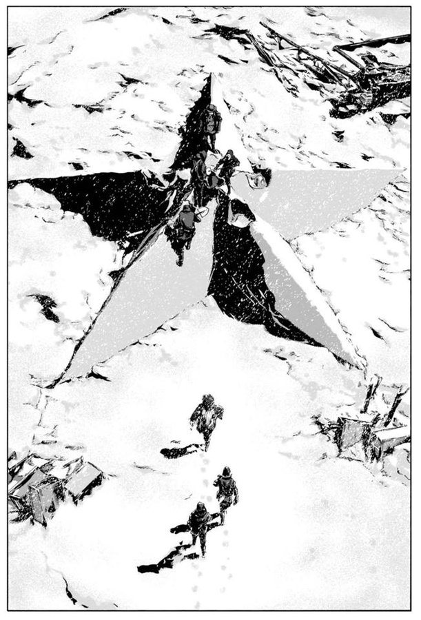 公式 クトゥルフ神話trpg アプリ配信中 ３ ４ 漫画 狂気の山脈にて 原作 H P ラヴクラフト 漫画 田辺 剛 H P Lovecraft S At The Mountains Of Madness Adaptation And Art Works By Tanabe Gou クトゥルフ神話 Cthulhujp 狂気山脈