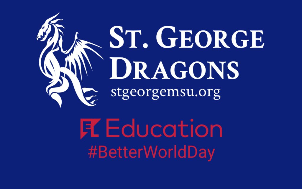 St. George School students and staff want to thank all of the essential workers out there on this Better World Day, May 1, 2020.  Here's a little video to share their appreciation: youtu.be/8ne0pgWU8JE

St. George MSU

El Education
#BetterWorldDay