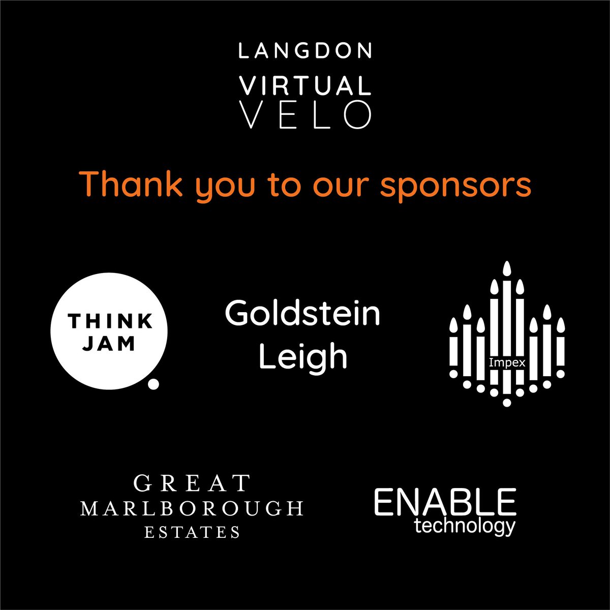 LangdonCharity's tweet photo. Only 2 days to go till the #virtualvelo and we want to say a huge thank you to all our sponsors! https://t.co/KzK4fVIWgT https://t.co/nr2OyIYNXl