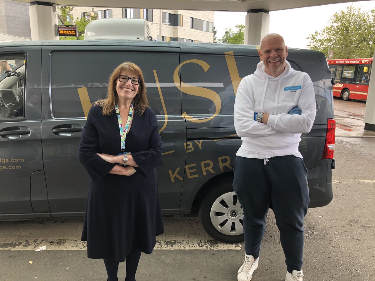 Top man Tom has cooked 250 meals for our  staff for free since 1st April .