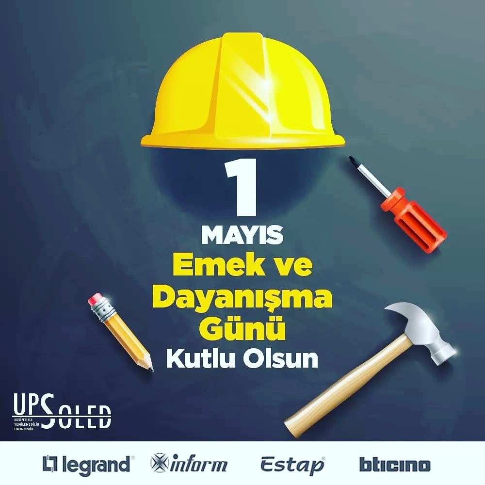upsoled's tweet photo. Tüm emekçilerin 1 Mayıs Emek ve Dayanışma Günü kutlu olsun.
.
.
#1mayıs #1mayısişçibayramı
#upsoled #inform #Legrand #online #lineinteractive #ups #estap #solar #solarçatı #güneşenerjisi #solarenerji #yenilenebilirenerji #ges #mikroges #kesintisiz #enerji #teknikservis https://t.co/owfeyvWy2N