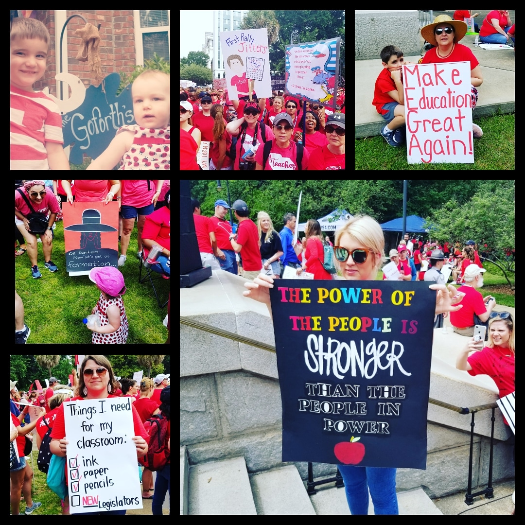 MelissaLGoforth's tweet photo. I still see it all in my head, in burning RED! 🔥 Teachers matter. Teachers vote. Teachers organize. We miss them! 💯 Proud of @SCforEd for serving #sc educators. 🍎💪#notdonemay1 #alloutmay1 #dumspirospero #timeforchange #alloutsc #fullyfunded #scpol #scnews #scfored #redforedsc https://t.co/5qvf4rTr1D