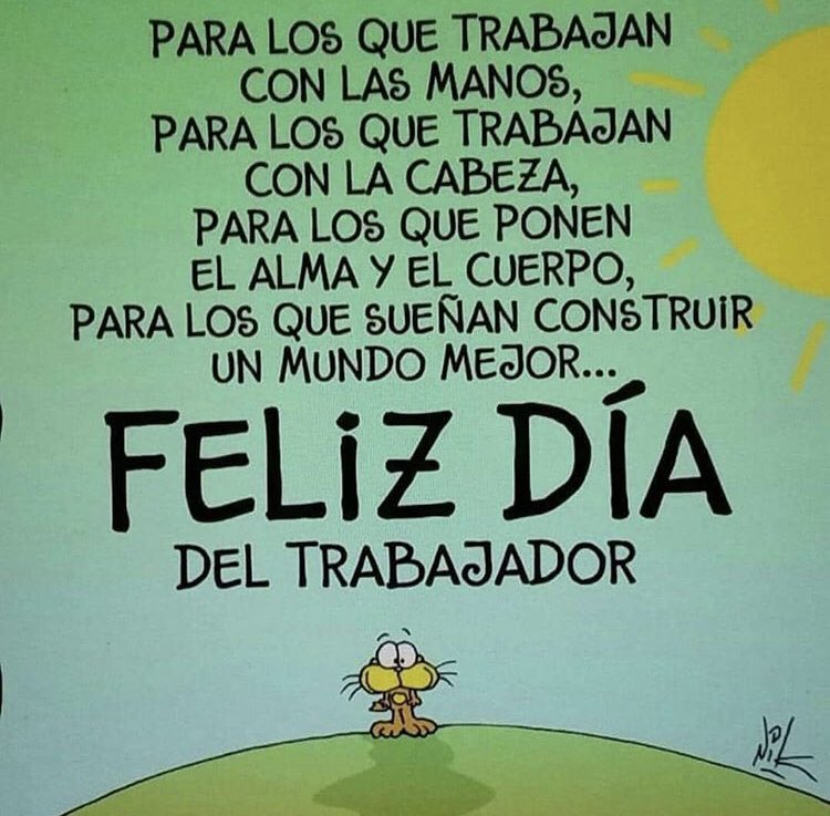 Desde Stipa Servicios Turísticos os deseamos un Feliz Día del Trabajador...😘
#Cieza #CañóndeAlmadenes 
#CuevalaSerreta #AbrigosLosGrajos 
#MedinaSiyâsa 
#CiezaTurística 
#GanasdeMurcia