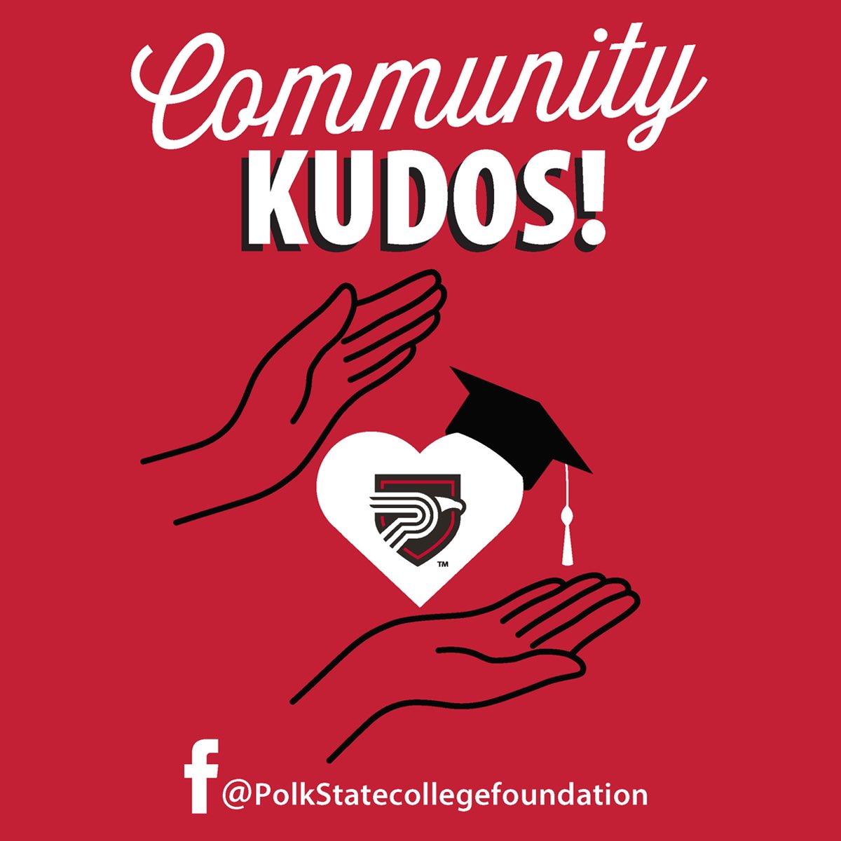 PolkState's tweet photo. 🎓 Visit the PolkStateAlumni and PolkStateCollegeFoundation Facebooks for special messages of congrats from alumni and community members!
Spring 2020 grads - please know the entire community continues to celebrate YOU! 🎉
#AlumniAccolades #CommunityKudos #WeArePolk #SoarEagles https://t.co/HE2nY6sVLX