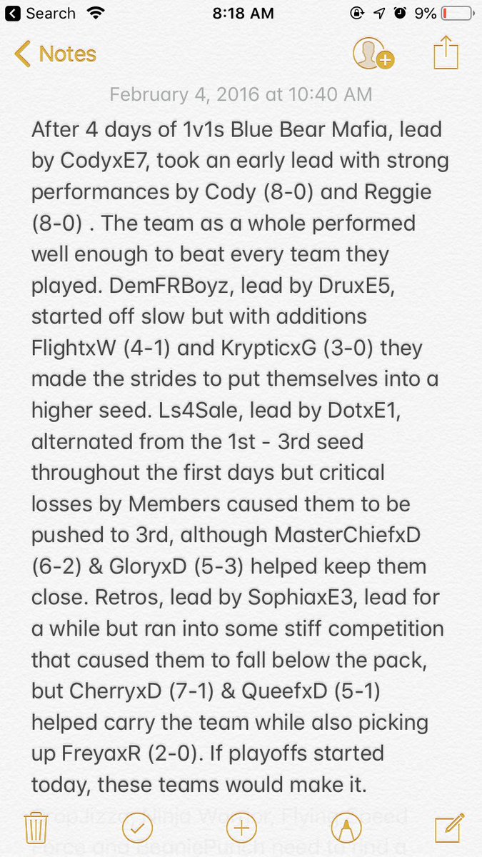 LTxDot's tweet photo. A LT tourney that took too long to finish https://t.co/uZCbpWCzBL