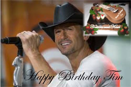 Happy Birthday Tim McGraw... 