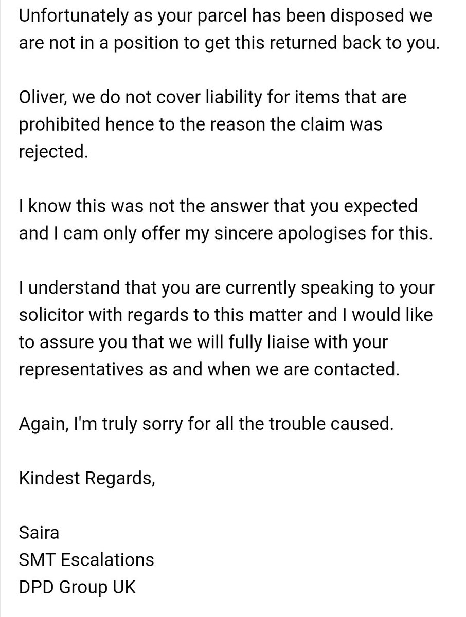 artiF1ed's tweet photo. #DoNotUseDPD they are running the same line, I'll repeat myself.. There was no way at all you could told there was glass inside (broken or otherwise) without first prior opening it due to the nature of how I packed it! @dpd_support are crooks, they steal your items! Never use DPD https://t.co/gKmEYMl9Fk